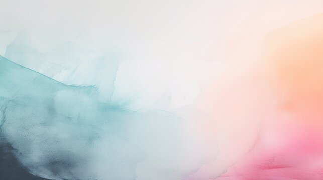 very minimal pastel watercolour smudge barely visible on white backdrop 