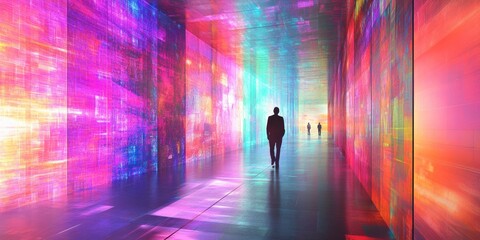 Exploring the Vibrant Path of Illumination: A Journey Through Digital States of Mind