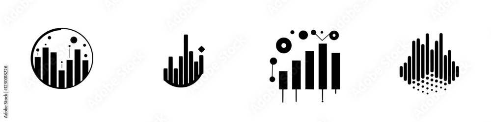 Poster exploration of holographic visual elements in a futuristic design showcasing abstract data represent