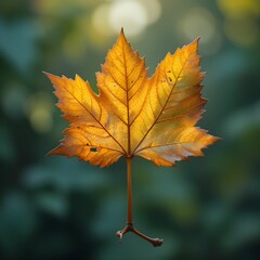 Obraz premium autumn leaves on a tree