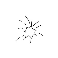 hand drawn New Years Party