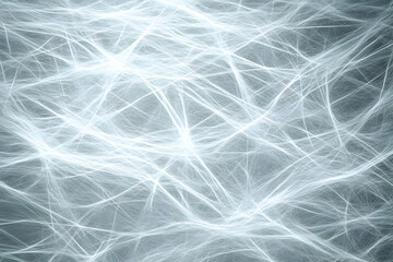Abstract light network, science background