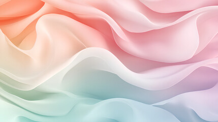 Smooth Abstract Gradient Background with Soft Pastel Hues