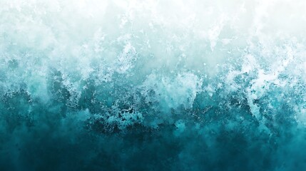 A Smooth Gradient Backdrop Blending Icy Blue to Deep Teal with a Frosted Glass Effect for Modern Design