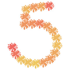 Enhance your numbers with elegant floral art! Download beautifully crafted floral number designs, perfect for any creative project.