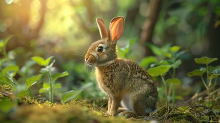 Fototapeta premium Dwarfs rabbit