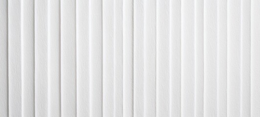 Obraz premium white corrugated paper texture abstract bright embossed striped wall background banner