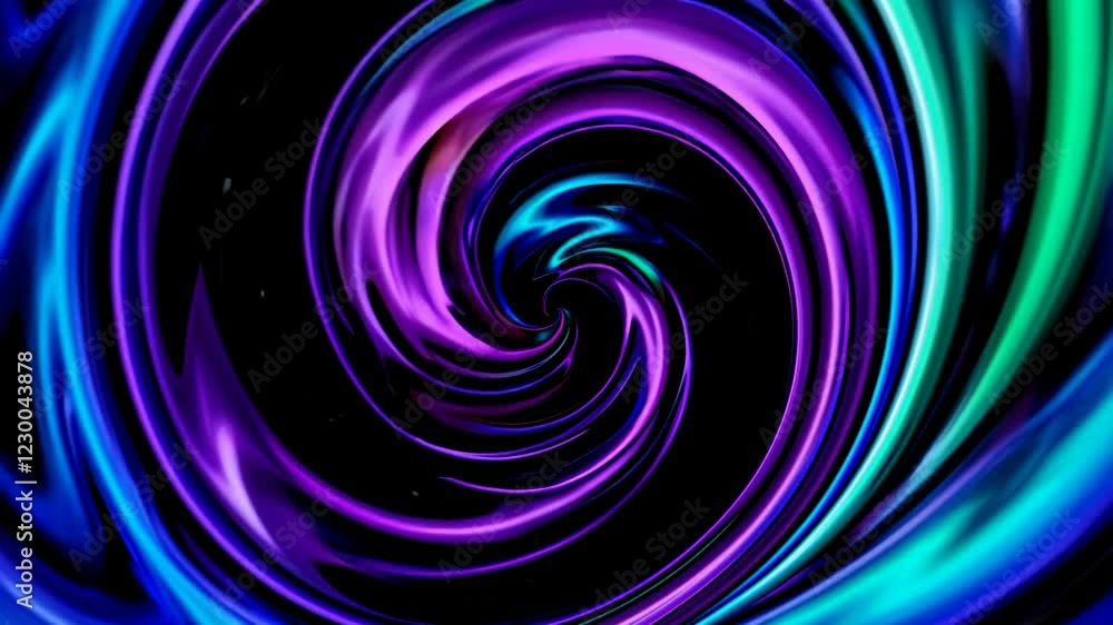 Aufkleber bright and vibrant colors swirling together, creating a dynamic and mesmerizing vortex, forming an a