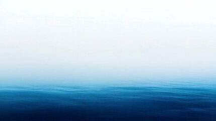 Obraz premium Modern Digital Banner Featuring a Gradient from Icy Blue to Navy with a Smooth Glass-Like Background