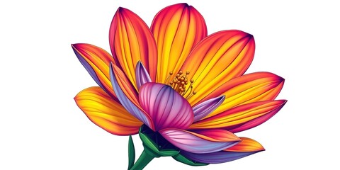 Obraz premium Botanical Minimalism: Elegant Plant Illustrations for Modern Design