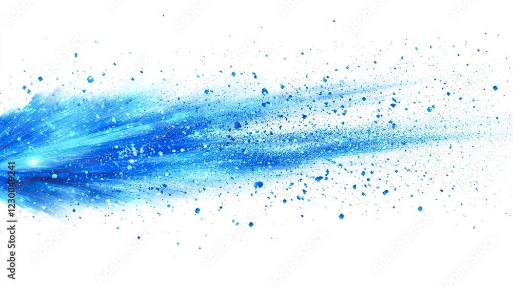 Aufkleber abstract blue and white background with a speed effect, vector illustration design for a web banner 
