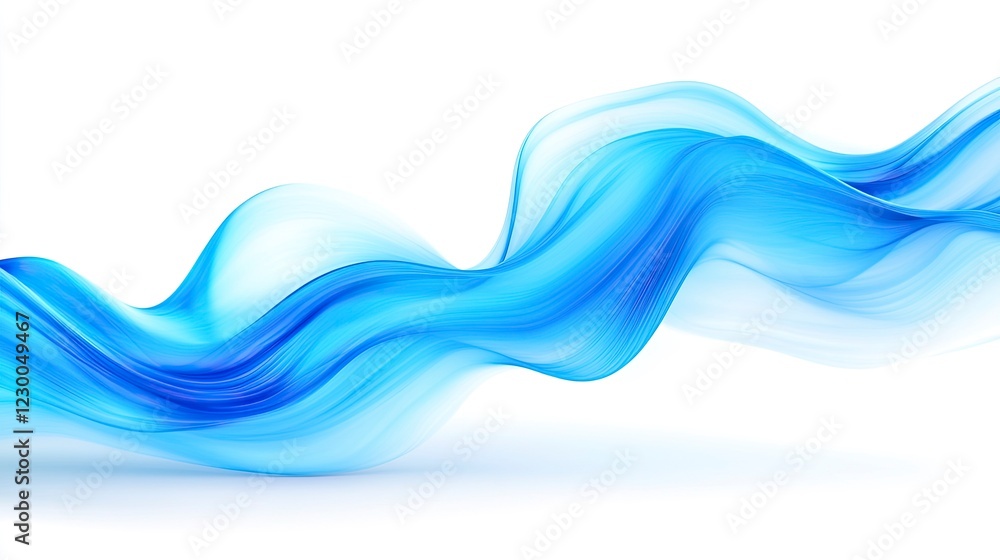 Poster abstract blue and white background with a speed effect, vector illustration design for a web banner 