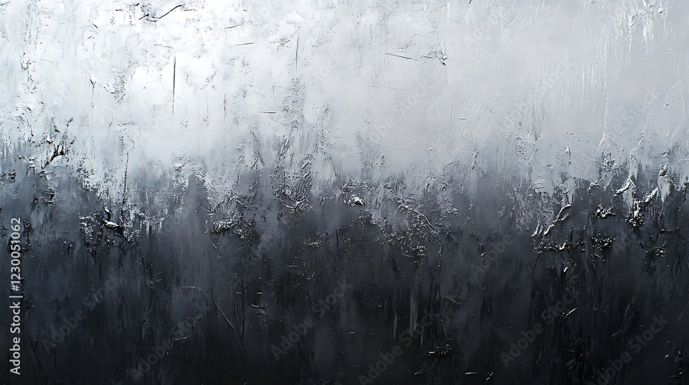 Poster elegant gradient from cool slate gray to deep charcoal for a stunning metallic banner backdrop