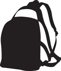 Elegant Silhouette Bag - Vector Art Design