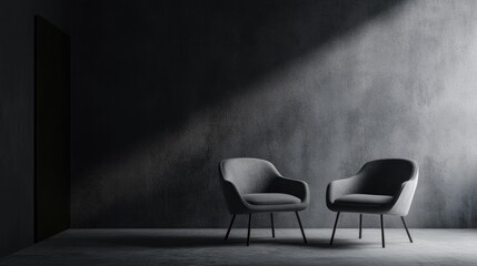 Abstract Modern Interior