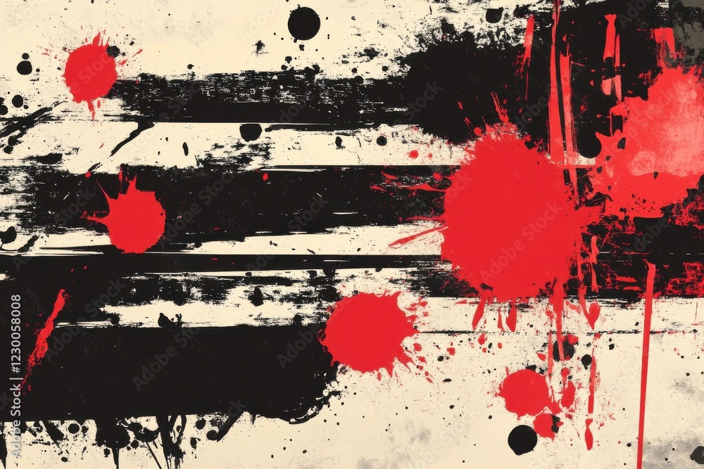 Poster stylish distressed patterns for modern branding and artistic projects