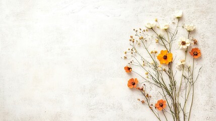 Artisan Menu Design, Handcrafted paper adorned with pressed flowers, vintage text, eco-friendly dining experience, unique and elegant presentation