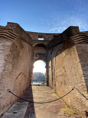 Interior of the Colosseum in Rome, 2025