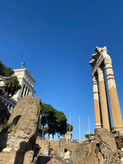 Archaeological ruins of the Roman Forum, Colosseum archaeological park 2025
