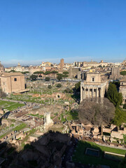 Archaeological ruins of the Roman Forum, Colosseum archaeological park 2025