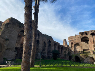 Archaeological ruins of the Roman Forum, Colosseum archaeological park 2025