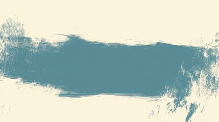 Fototapeta premium Abstract Blue and Beige Paint Texture Background Banner