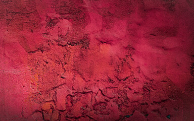 abstract red antique parchment concrete thick plaster 3d beautiful surface texture background