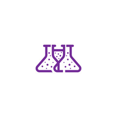 Laboratory alcoholic beverage logo idea.