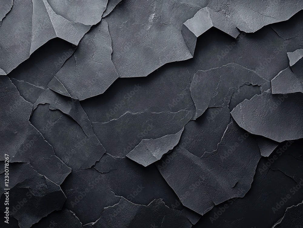 Poster abstract dark textured background with layers of cracked and peeling surface for creative design pro
