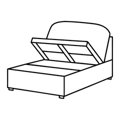 vector illustration of a printer