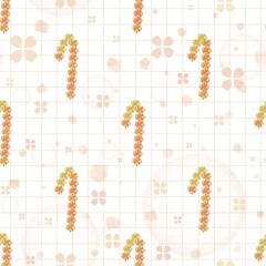 Flowers woven into numbers—elegant, gentle, and full of life.