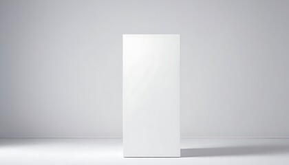 empty blank presentation covered pedestal,White round podium in the room with many decorative flying spheres on white wall background. Platform for beauty products presentation.7645