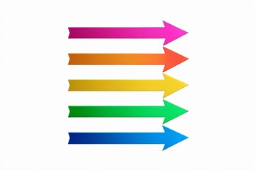 arrows pointing in different directions on a white background