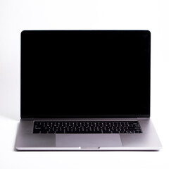 Studio photo of a laptop on a white background
