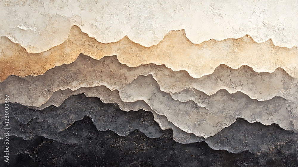 Poster soft matte backdrop featuring a warm sand-to-cool gray gradient for contemporary and versatile backg