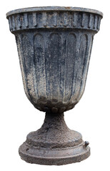 old dirty flowerpot antique architecture