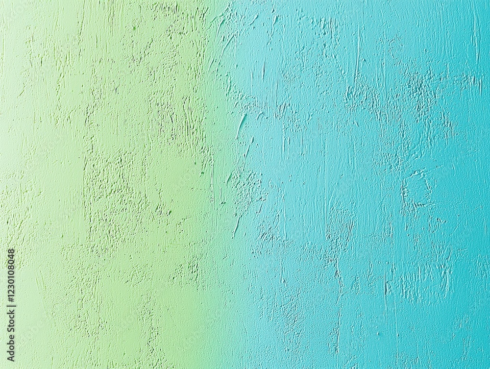 Poster light green and blue textured background with subtle gradient and even surface for creative projects