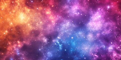 Fototapeta premium The Cosmic Spectacle: An Abstract View of the Universe