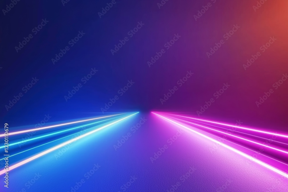 Poster abstract bright and creative cosmic backdrop. a hyper jump to another galaxy. rapid traverse at the 