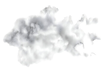 Soft gray watercolor brush stroke creating a serene and elegant abstract design for artistic projects