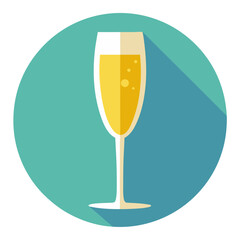 champagne icon design