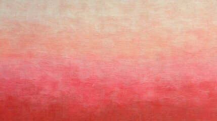 Fototapeta premium Dreamy Soft Pink to Rich Coral Gradient Background with a Delicate Grainy Effect for Modern and Artistic Looks