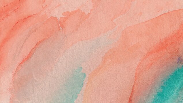 Soft watercolor gradient with warm pastel tones, hand-painted texture, artistic and elegant