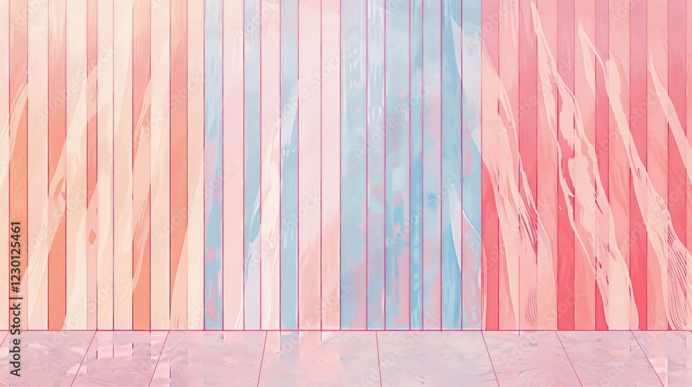 Aufkleber abstract colorful background with vertical stripes and smooth textures, creating a vibrant atmospher
