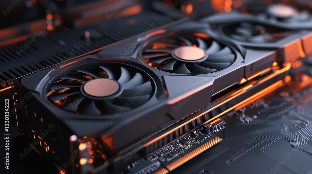 Poster exploring graphics card design innovations in gigapixel imagery environments