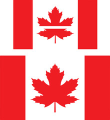 canada, flag, maple, leaf, symbol, icon, button, illustration, country, national, vector, america, sign, red, nation, banner, design, 3d, maple leaf, north, logo, ottawa, toronto, patriotic, patriotis