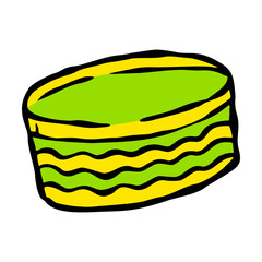 Hand-drawn Islamic Cap