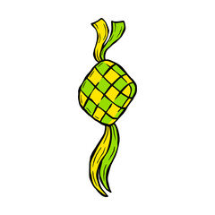 Hand-drawn Ketupat