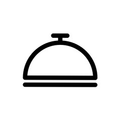 restaurant cloche icon,cloche