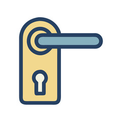 door knob icon design